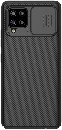 Nillkin CamShield Samsung Galaxy A42 Hoesje met Camera Slider Zwart afbeelding 1