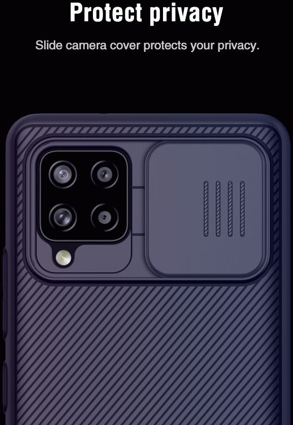 Nillkin CamShield Samsung Galaxy A42 Hoesje met Camera Slider Zwart afbeelding 11