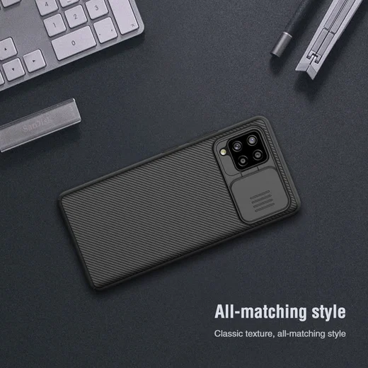 Nillkin CamShield Samsung Galaxy A42 Hoesje met Camera Slider Zwart afbeelding 12