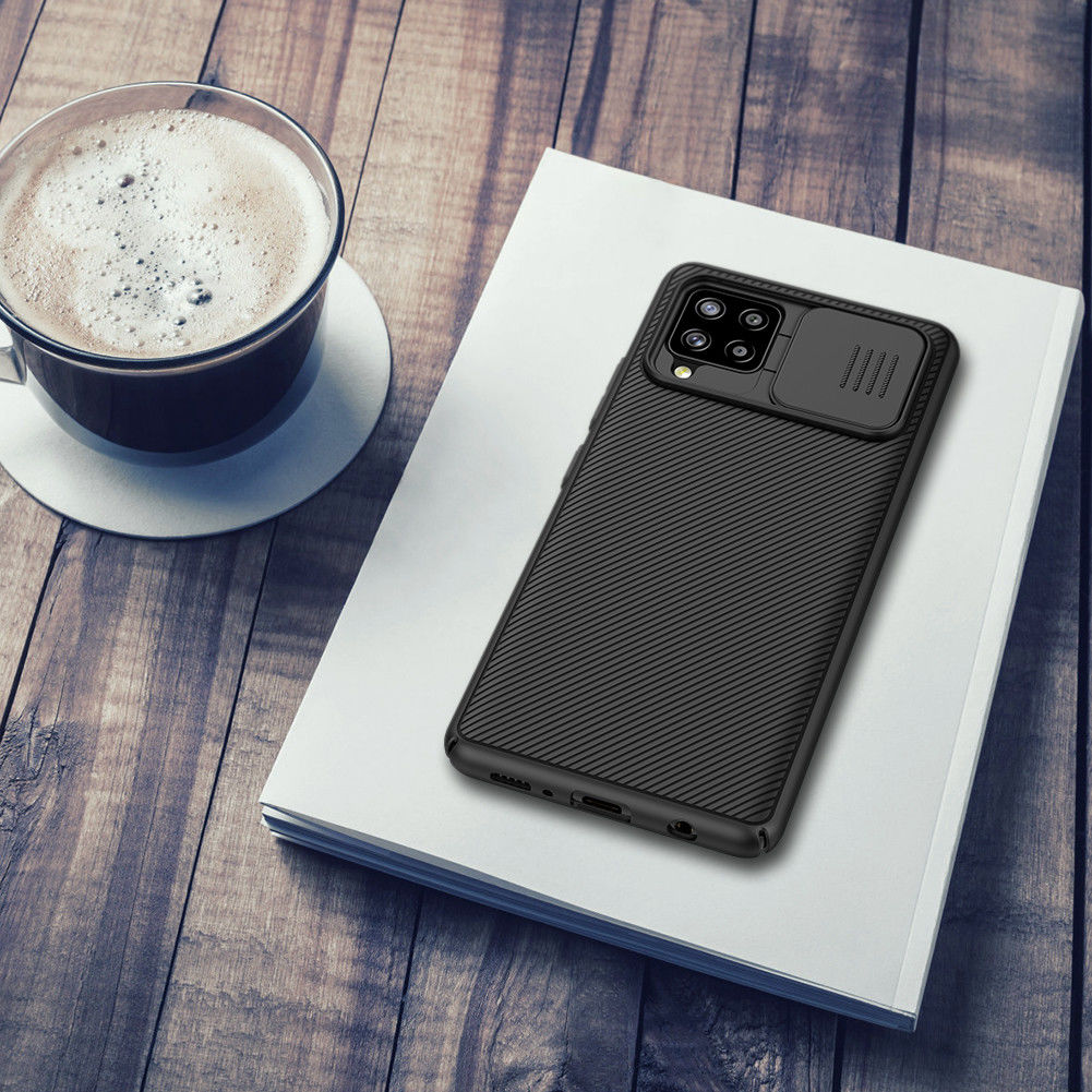 Nillkin CamShield Samsung Galaxy A42 Hoesje met Camera Slider Zwart afbeelding 15