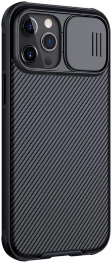 Nillkin CamShield iPhone 12 Pro Max MagSafe Hoesje Camera Slider Zwart afbeelding 15