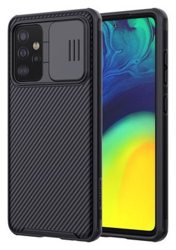 Nillkin Camshield Samsung Galaxy A52 / A52S Hoesje met Camera Slider Zwart