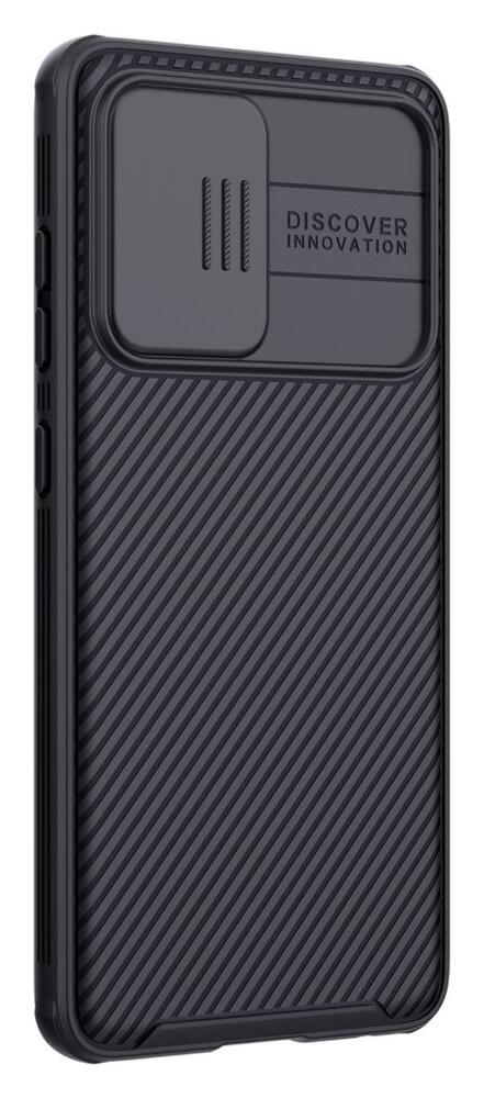 Nillkin Camshield Samsung Galaxy A52 / A52S Hoesje met Camera Slider Zwart afbeelding 2