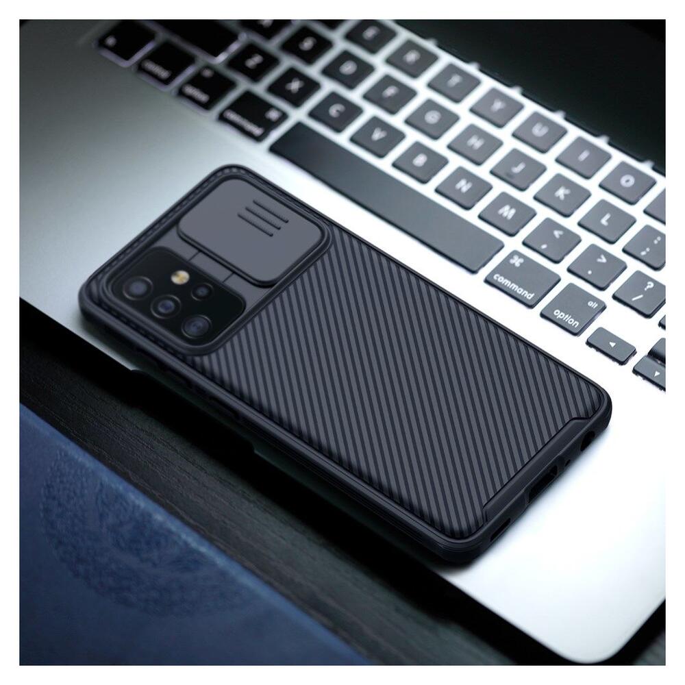 Nillkin Camshield Samsung Galaxy A52 / A52S Hoesje met Camera Slider Zwart afbeelding 4