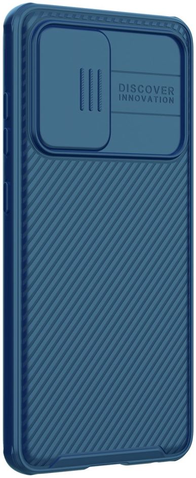 Nillkin Camshield Samsung Galaxy A52 / A52S Hoesje met Camera Slider Blauw afbeelding 2
