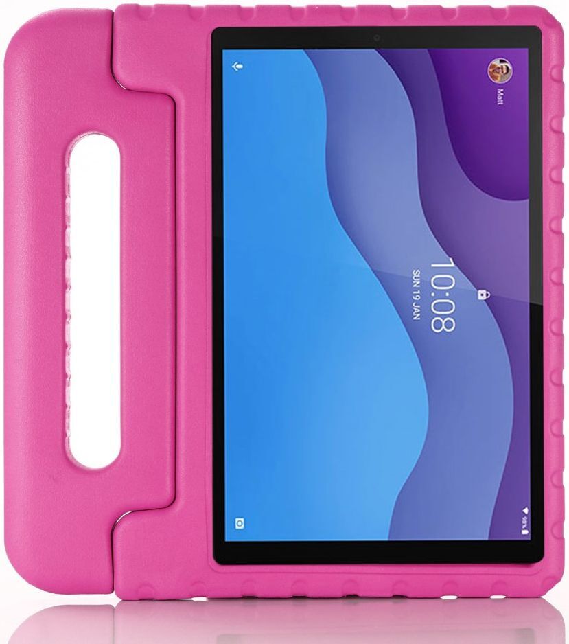 Lenovo Tab M10 HD Gen 2 Kinder Tablethoes met Handvat Roze afbeelding 2
