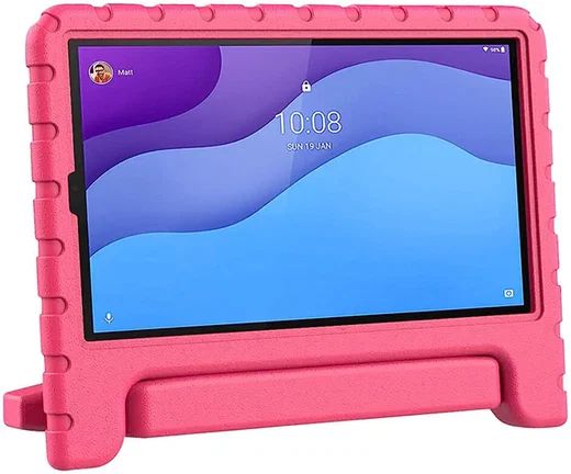 Lenovo Tab M10 HD Gen 2 Kinder Tablethoes met Handvat Roze afbeelding 1