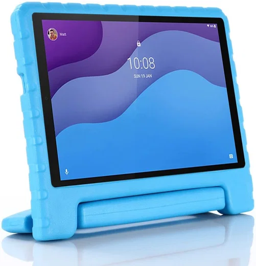 Lenovo Tab M10 HD Gen 2 Kinder Tablethoes met Handvat Blauw afbeelding 7