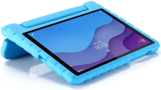 Lenovo Tab M10 HD Gen 2 Kinder Tablethoes met Handvat Blauw afbeelding 10