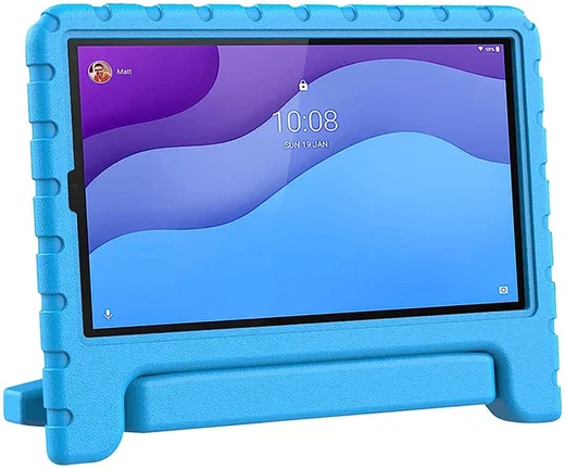 Lenovo Tab M10 HD Gen 2 Kinder Tablethoes met Handvat Blauw afbeelding 1