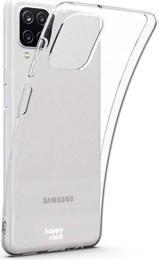 HappyCase Samsung Galaxy A12 Hoesje Flexibel TPU Clear Print afbeelding 5