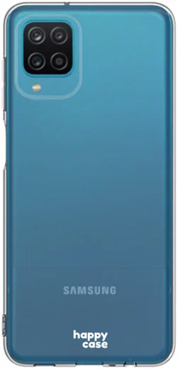 HappyCase Samsung Galaxy A12 Hoesje Flexibel TPU Clear Print afbeelding 6