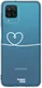 HappyCase Samsung Galaxy A12 Hoesje Flexibel TPU Hartje Print afbeelding 6