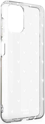 HappyCase Samsung Galaxy A12 Hoesje Flexibel TPU Hartjes Print afbeelding 9