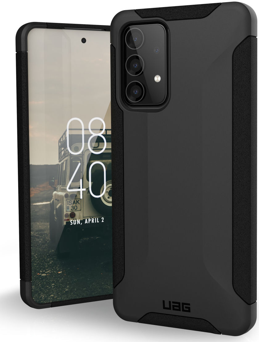Urban Armor Gear Scout Series Samsung Galaxy A52 / A52S Hoesje Zwart afbeelding 1