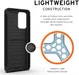 Urban Armor Gear Scout Series Samsung Galaxy A52 / A52S Hoesje Zwart afbeelding 7