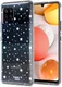 HappyCase Samsung Galaxy A42 Hoesje Flexibel TPU Sterretjes Print afbeelding 2