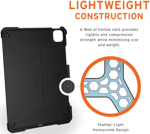 UAG Metropolis iPad Pro 11 / Air 10.9 2020/2022 Hoes Zwart afbeelding 6