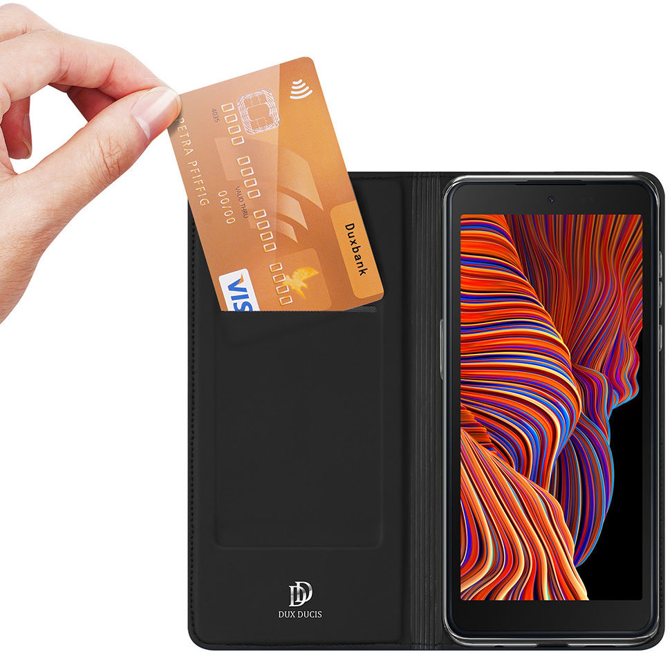 Dux Ducis Skin Pro Series Samsung Galaxy Xcover 5 Hoesje Zwart afbeelding 2