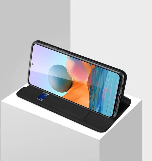 Dux Ducis Skin Pro Xiaomi Redmi Note 10 Pro Hoesje Book Case Zwart afbeelding 8