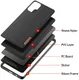 Dux Ducis Fino Series Samsung Galaxy A32 4G Hoesje Back Cover Zwart afbeelding 4