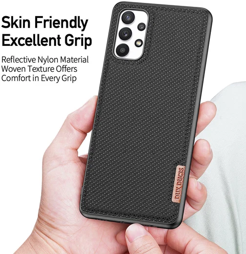 Dux Ducis Fino Series Samsung Galaxy A32 4G Hoesje Back Cover Zwart afbeelding 6