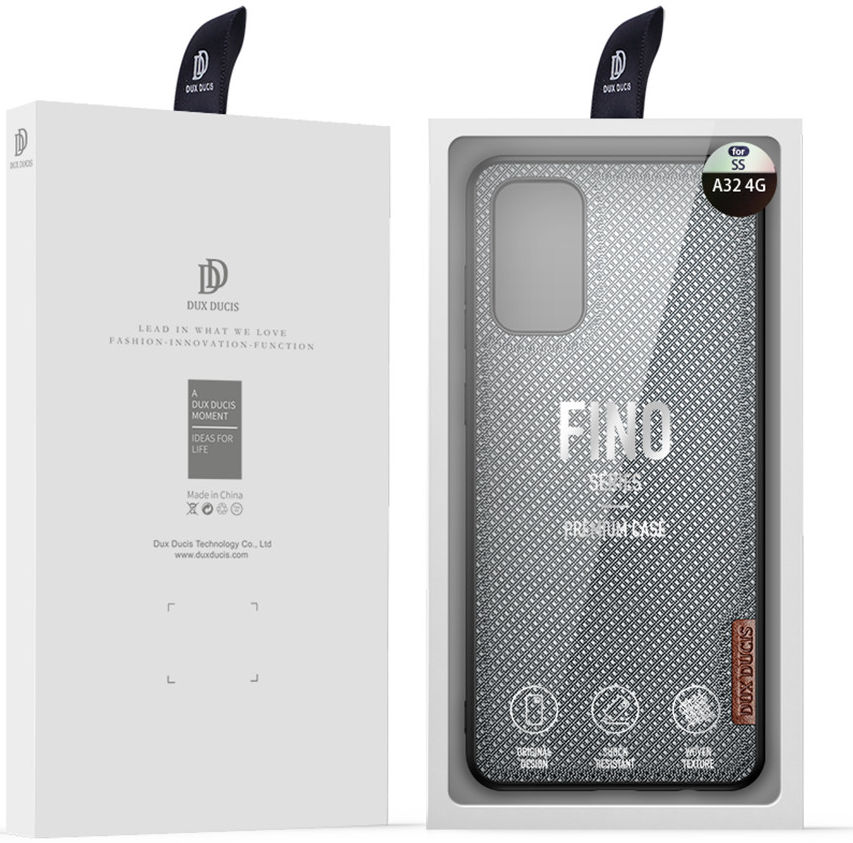 Dux Ducis Fino Series Samsung Galaxy A32 4G Hoesje Back Cover Blauw afbeelding 10