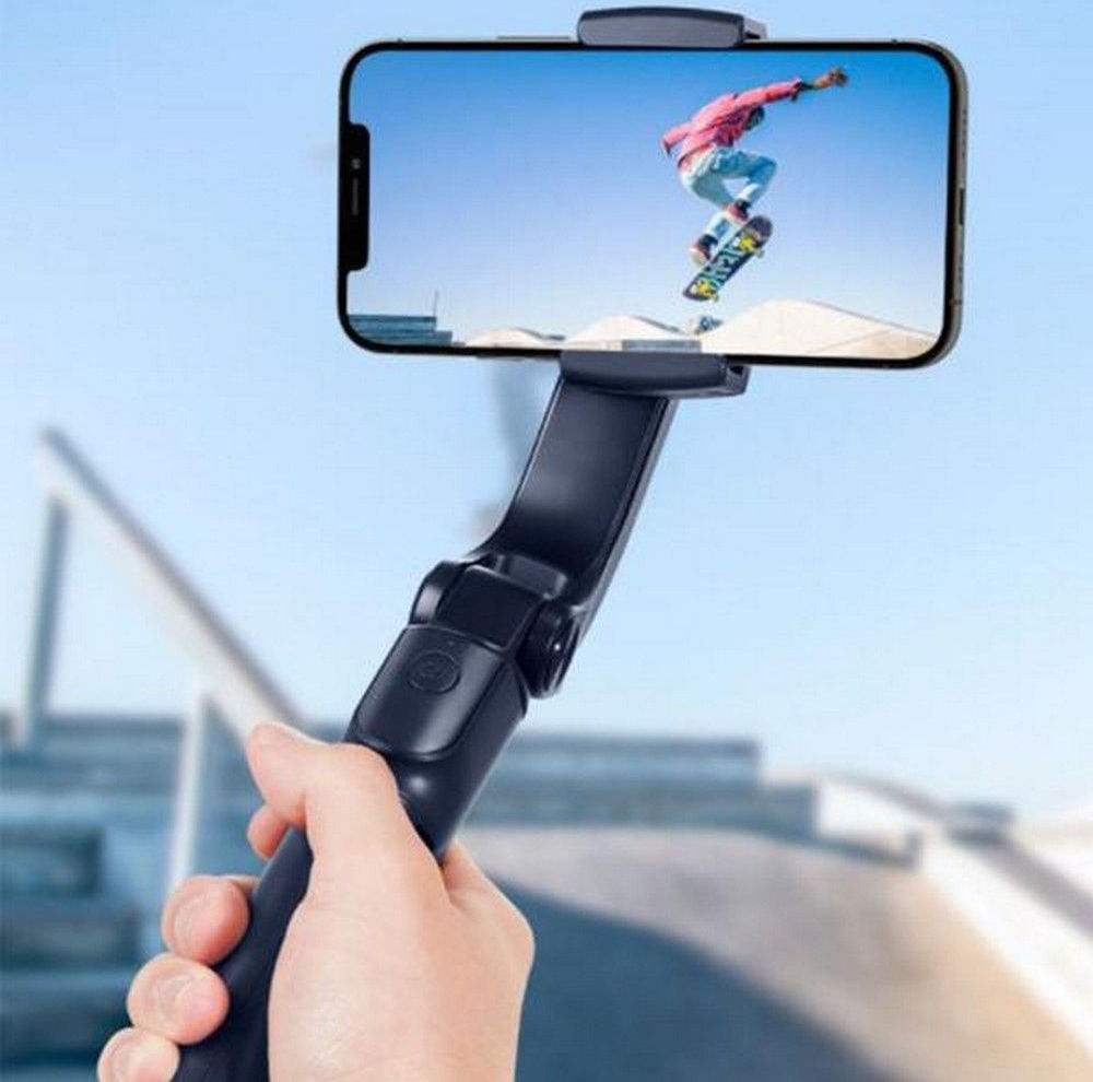 Spigen S610W Gimbal Wireless Bluetooth Tripod Selfie Stick Zwart afbeelding 4