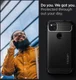 Spigen Rugged Armor Google Pixel 4A Hoesje Back Cover Zwart afbeelding 6