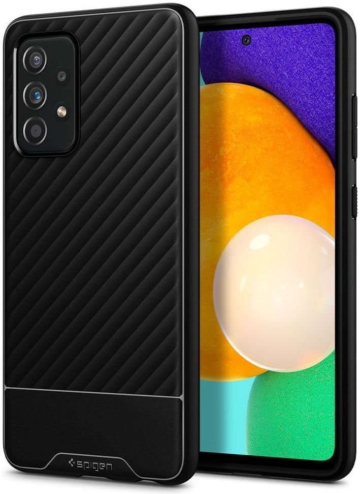 Spigen Core Armor Samsung Galaxy A72 Hoesje Back Cover Zwart afbeelding 1