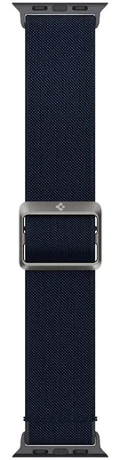 Spigen Fit Apple Watch 1-9/SE/Ultra 49/45/44/42MM Bandje Nylon Blauw afbeelding 4