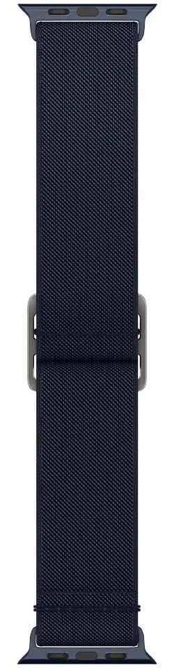 Spigen Fit Apple Watch 1-9/SE/Ultra 49/45/44/42MM Bandje Nylon Blauw afbeelding 11