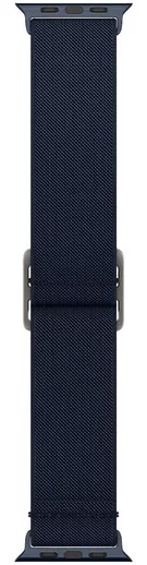 Spigen Fit Apple Watch 1-9/SE/Ultra 49/45/44/42MM Bandje Nylon Blauw afbeelding 11