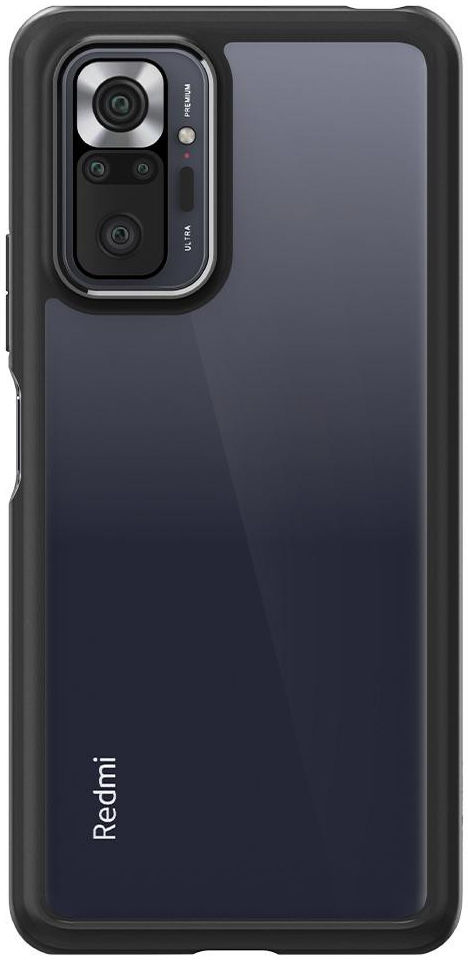 Spigen Ultra Hybrid Xiaomi Redmi Note 10 Pro Hoesje Back Cover Zwart afbeelding 9