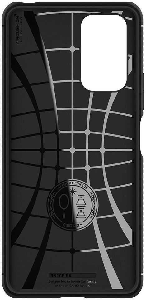 Spigen Rugged Armor Xiaomi Redmi Note 10 Pro Hoesje Back Cover Zwart afbeelding 5