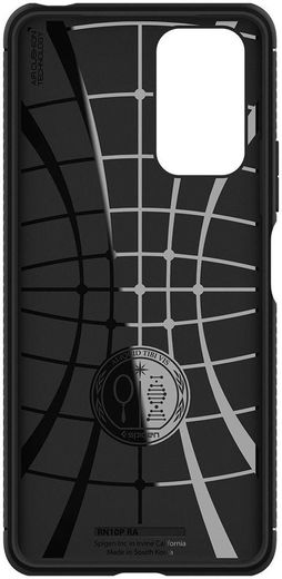 Spigen Rugged Armor Xiaomi Redmi Note 10 Pro Hoesje Back Cover Zwart afbeelding 5