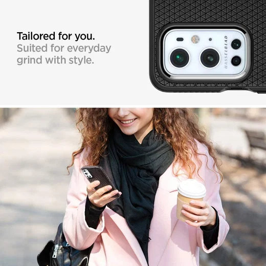 Spigen Liquid Air OnePlus 9 Pro Hoesje Back Cover Zwart afbeelding 7