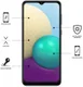Eiger Samsung Galaxy A02s Display Folie Screen Protector [2-Pack] afbeelding 4
