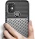 Motorola Moto G10/G20/G30 Hoesje Twill Thunder TPU Back Cover Zwart afbeelding 5