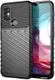 Motorola Moto G10/G20/G30 Hoesje Twill Thunder TPU Back Cover Zwart afbeelding 1