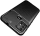Motorola Moto G10/G20/G30 Hoesje Siliconen Carbon TPU Back Cover Zwart afbeelding 8