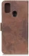 Motorola Moto G10/G20/G30 Hoesje Portemonnee Book Case Kunstleer Bruin afbeelding 3