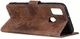 Motorola Moto G10/G20/G30 Hoesje Portemonnee Book Case Kunstleer Bruin afbeelding 5