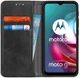 Motorola Moto G10/G20/G30 Hoesje Portemonnee Book Case Splitleer Zwart afbeelding 1