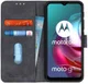 Motorola Moto G10/G20/G30 Hoesje Portemonnee Kunstleer Book Case Zwart afbeelding 1