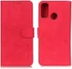 KHAZNEH Motorola Moto G10/G20/G30 Hoesje Retro Wallet Book Case Rood afbeelding 4