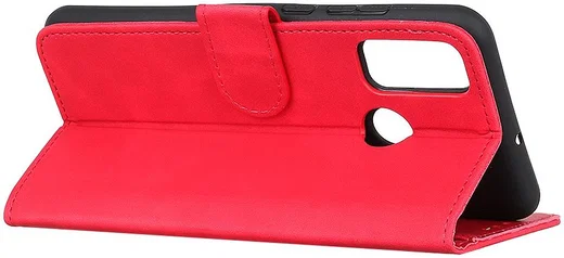 KHAZNEH Motorola Moto G10/G20/G30 Hoesje Retro Wallet Book Case Rood afbeelding 5
