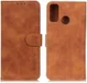 Motorola Moto G10/G20/G30 Hoesje Portemonnee Kunstleer Book Case Bruin afbeelding 4