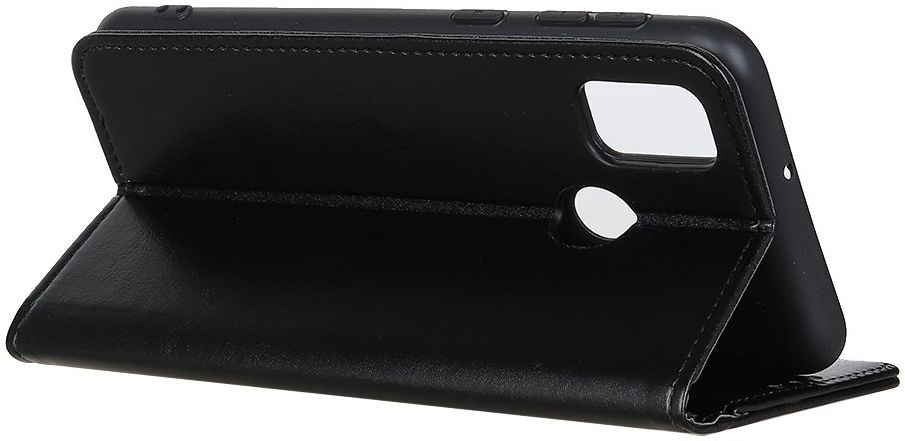 Motorola Moto G10 / G20 / G30 Hoesje Vintage Book Case Kunstleer Zwart afbeelding 2