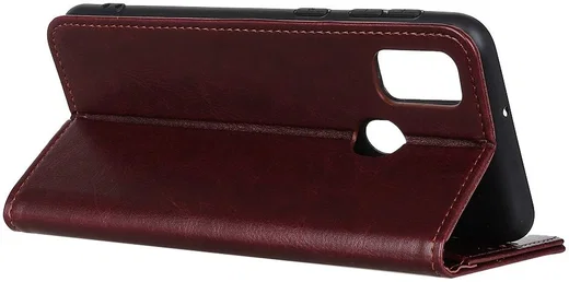 Motorola Moto G10 / G20 / G30 Hoesje Vintage Book Case Kunstleer Bruin afbeelding 2